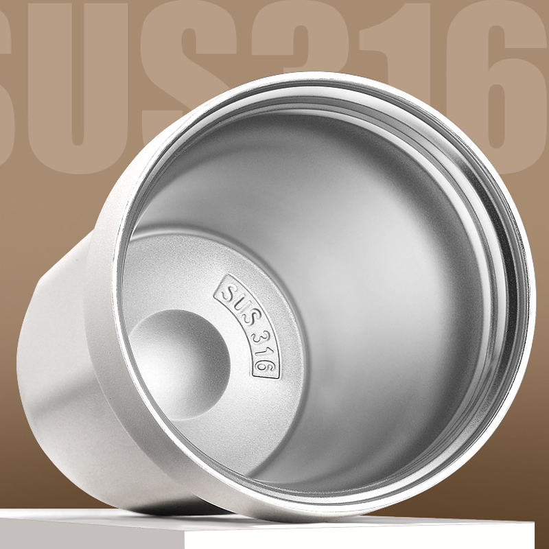 耀豪坤 路外宣传不锈钢保温咖啡杯可定制 316-400ML 个高清大图