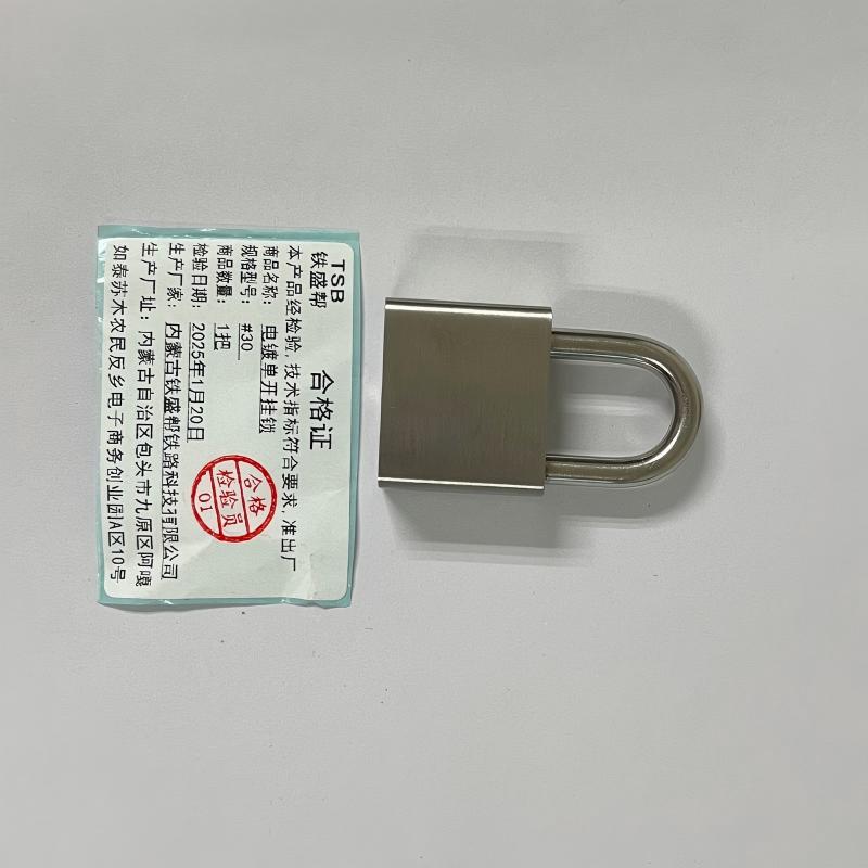 铁盛帮 电镀单开挂锁#30 把高清大图