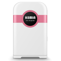 科敏KEMIN迷你型小冰箱车载冰箱便携租房学生宿舍制冷加热药品母乳冷藏保温箱 22L双核机械版-白色(车家两用型)