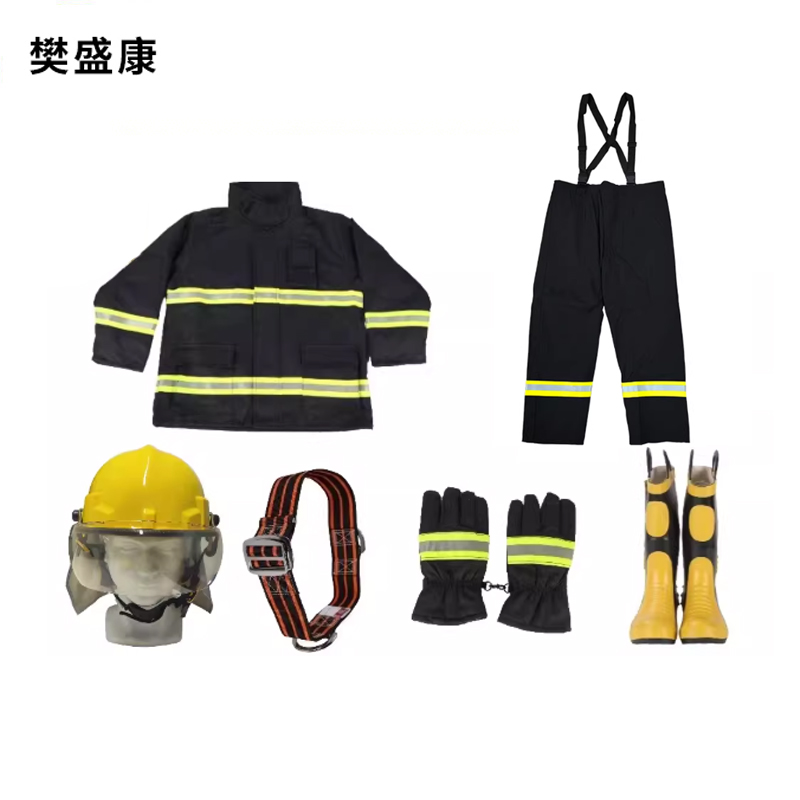 樊盛康 消防服作训战斗服套装14款 六件套 套高清大图