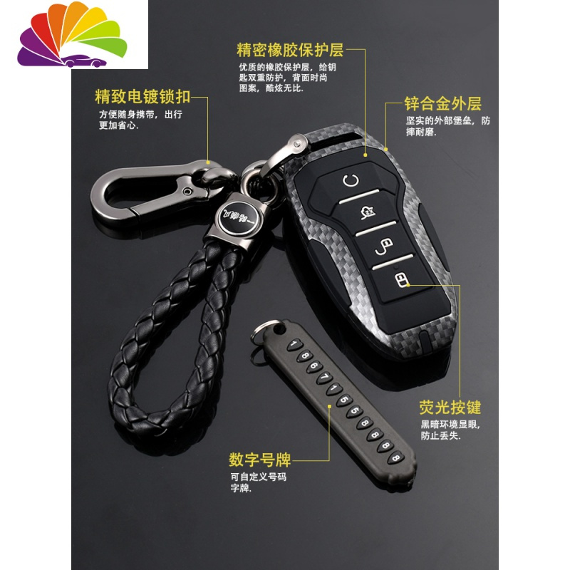 舒适主义比亚迪宋pro钥匙套唐二代钥匙套宋max车秦pro元壳扣包燃油版专用 比亚迪汽车钥匙扣