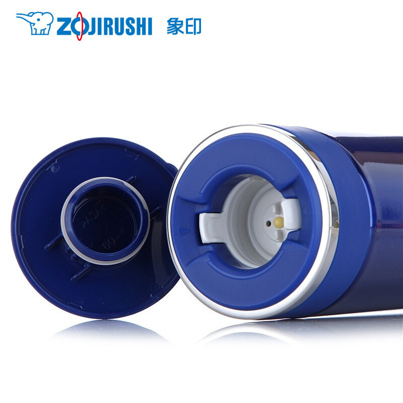ZOJIRUSHI/象印 SM-JC36-AX 日本不锈钢双层真空保冷保温杯 时尚男女式便携保温瓶 进口360ml