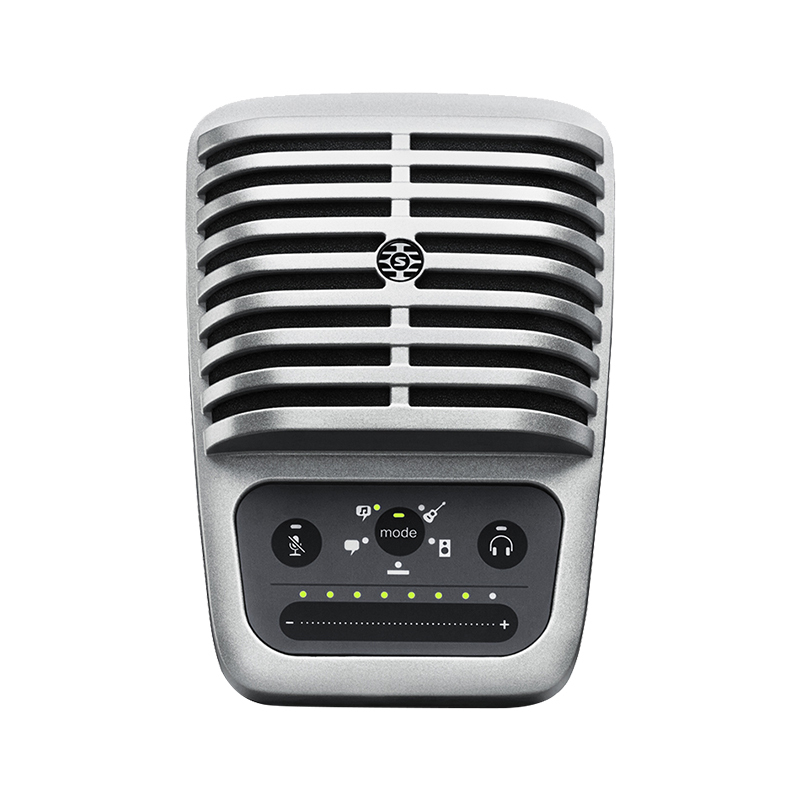 Shure/舒尔MV51电容话筒手机K歌直播大振膜电脑录音配音USB麦克风