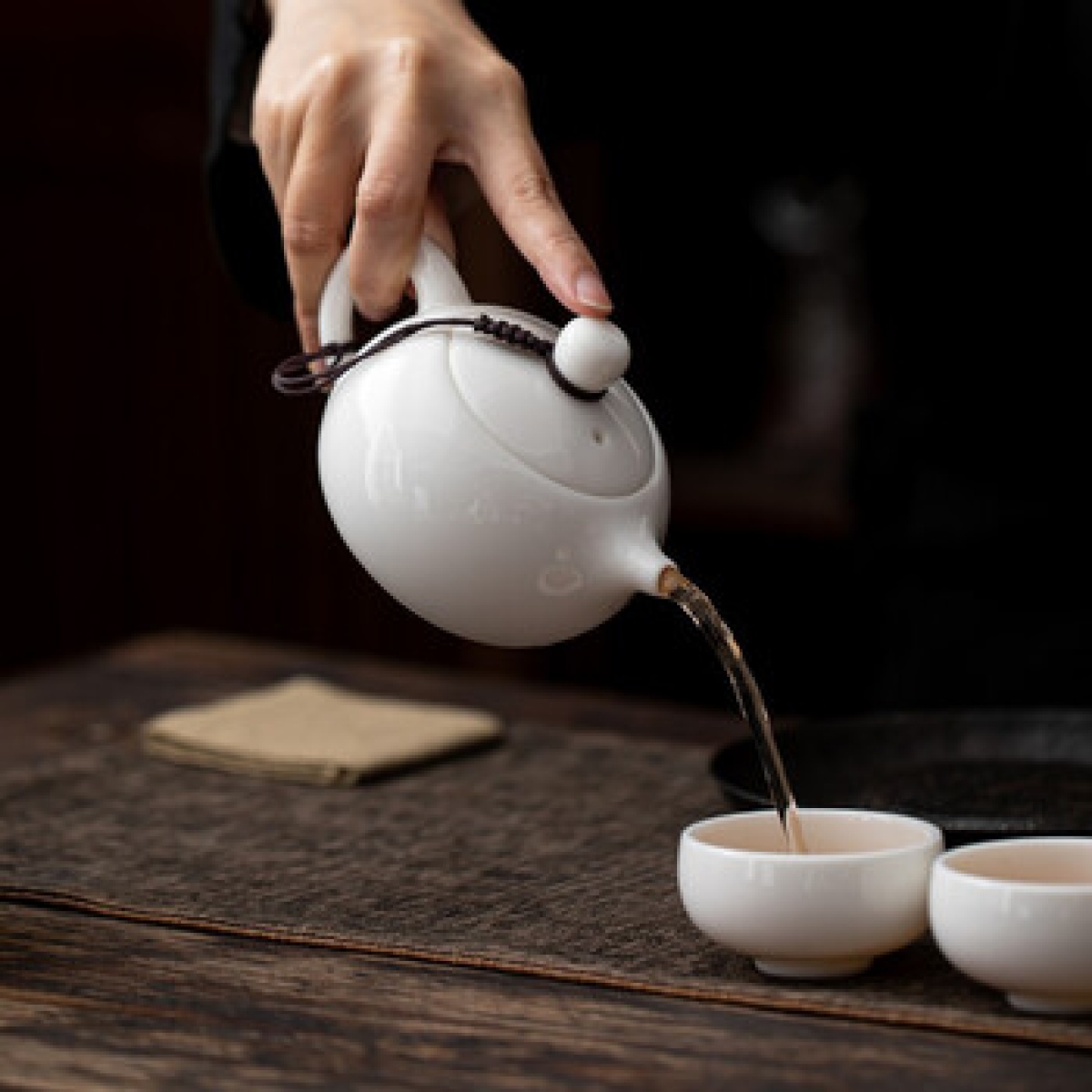 苏氏陶瓷 J0337-1 苏氏陶瓷 茶具套装德化白瓷一壶两杯功夫茶杯礼盒装 整套茶具_高清大图