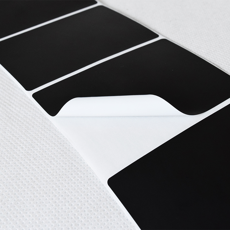 占米 黑色铜版纸不干胶贴纸(铜板纸)330mm * 30mm高清大图