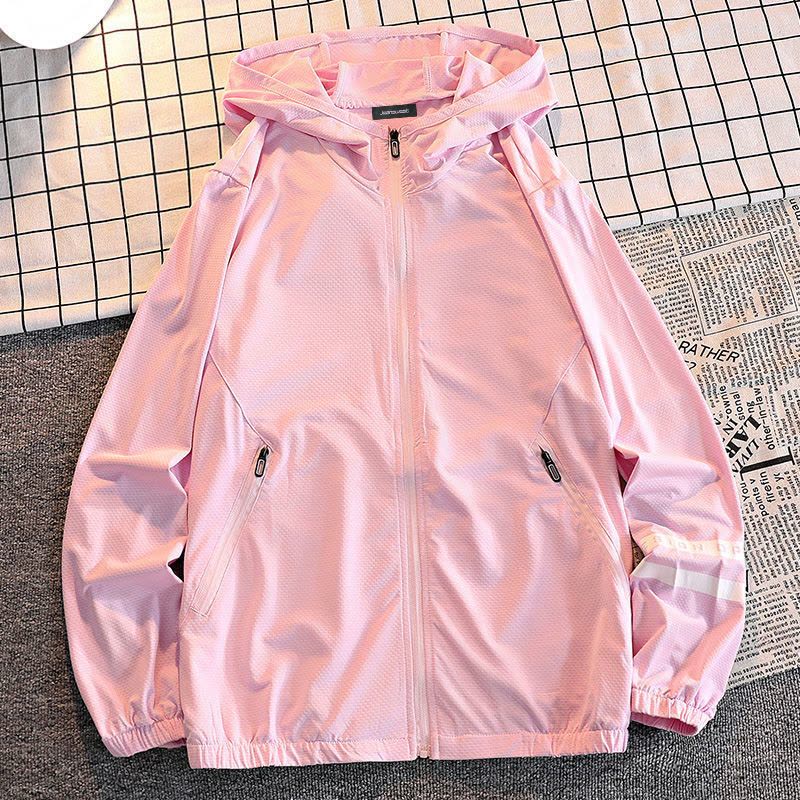 真维斯冰丝防晒衣女2022年新款夏季防紫外线长袖夹克短外套户外服图片