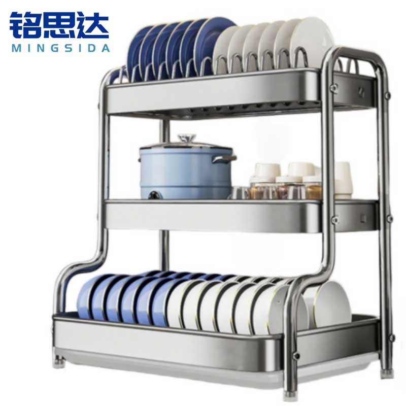 铭思达沥水架3层个高清大图