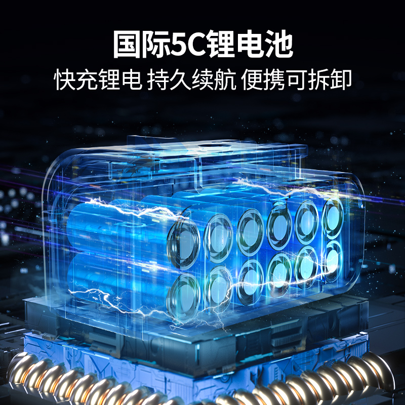 [补贴10%]高压水枪无线洗车机家用锂电池增压电动水抢自己刷车高清大图