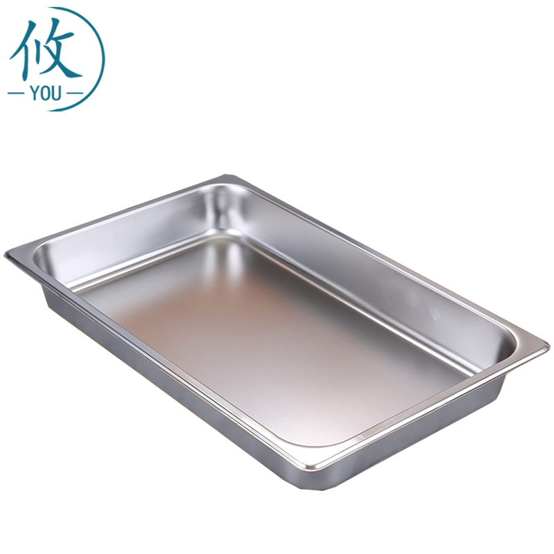 攸 不锈钢自助餐盆 536*335*65mm 个高清大图