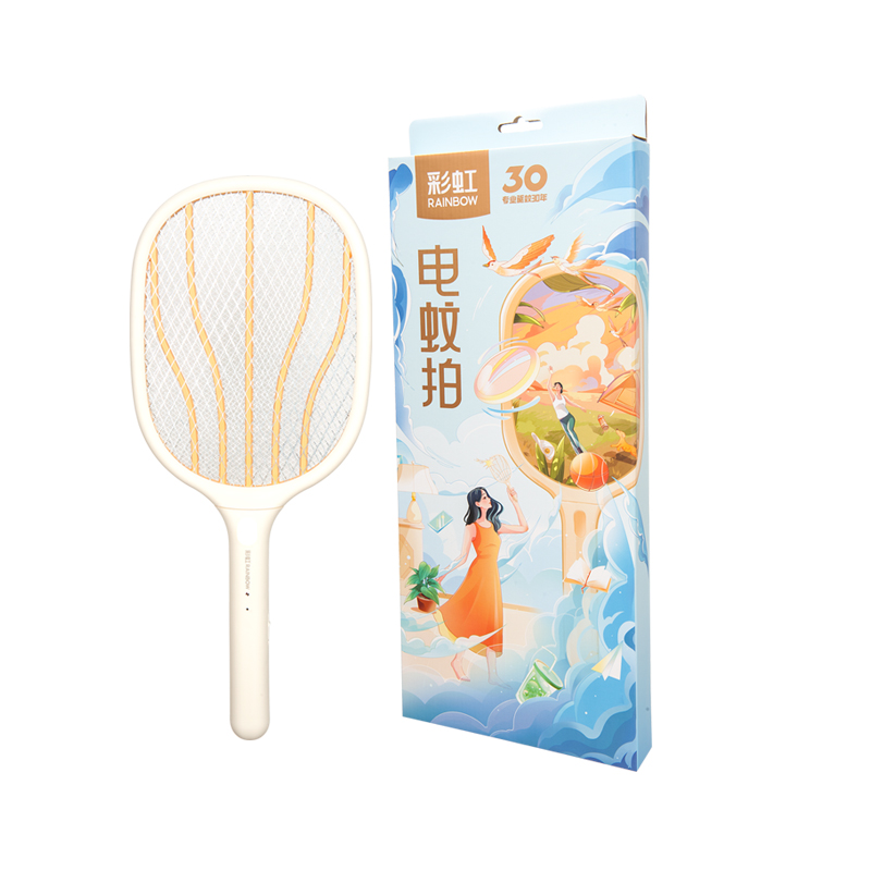 T6108彩虹电蚊拍（升级带底座）高清大图