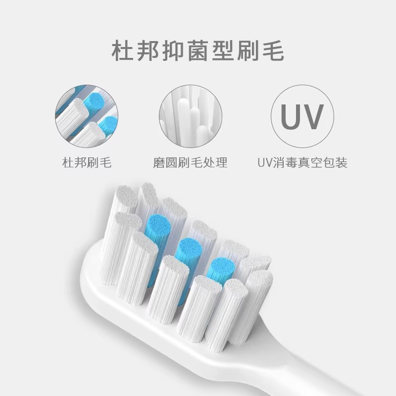 适配Sakypro舒客舒克电动牙刷头g22/g23/g33/g32/t2替换3头3139G高清大图