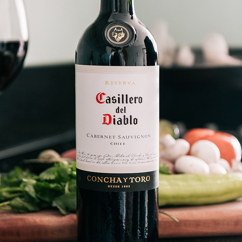 干露红魔鬼红酒官方正品珍藏赤霞珠干红葡萄酒智利原瓶进口整箱高清大图