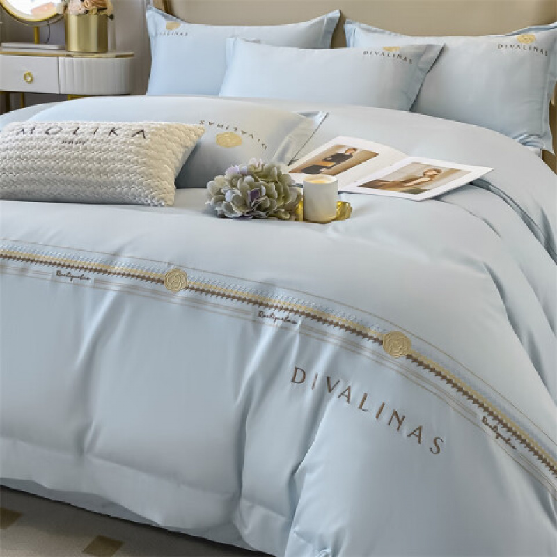 三极户外(Tri-Polar)TP2699长绒棉60支刺绣全棉四件套1.5/1.8m床单_741高清大图