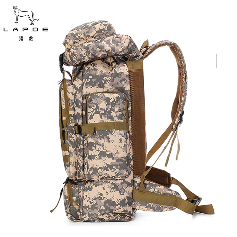 猎豹 大容量户外运动登山包双肩包80L可定制 LB27/个高清大图