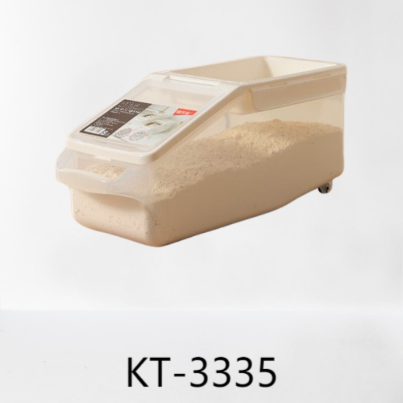 禧天龙(Citylong) KT-3335美佳米桶(透明款) 防虫防潮密封加厚家用收纳储米箱10斤装