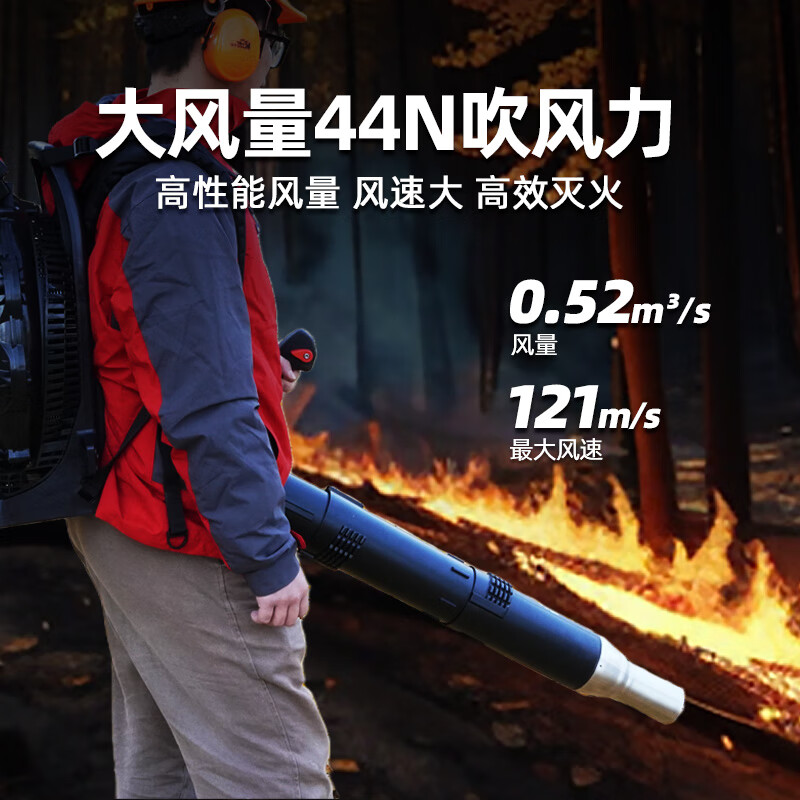 凯姿(KAZZ)KZ999 汽油吹风机吹树叶背负式二冲程大棚吹雪机大功率风力灭火机 单位:台高清大图