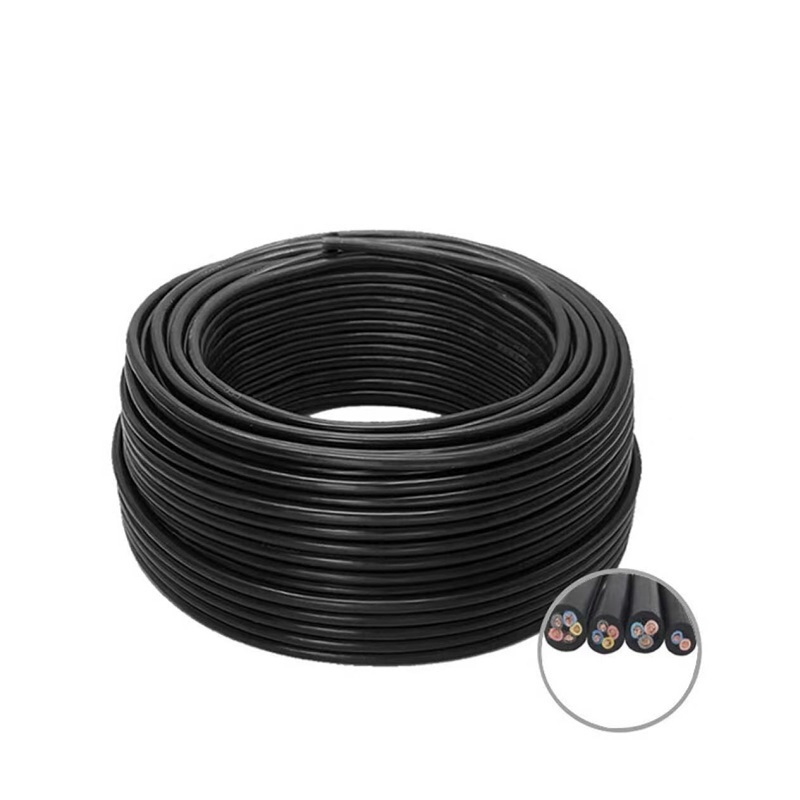 华科中缆铜芯软橡套线YZ-450/750V-3*4+2*2.5/卷