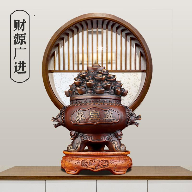 美帮汇彩铜摆件客厅玄关办公室装饰开业乔迁礼品商务礼品高清大图