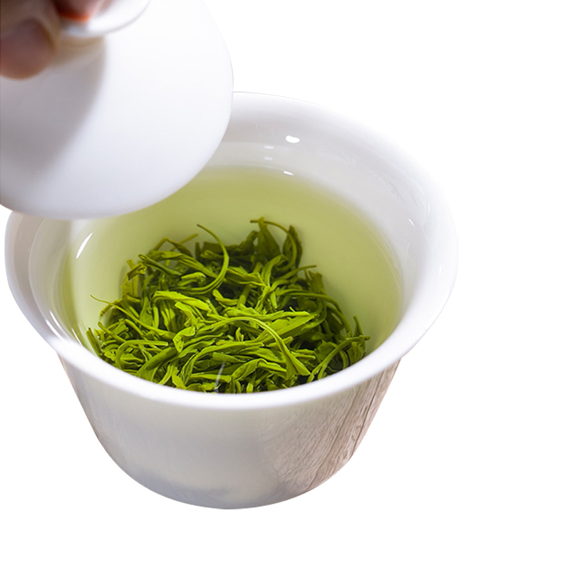 朴真明前绿茶250g 桶高清大图