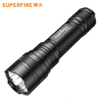神火(SupFire) L6 超强光手电筒 多功能可充电26650超亮远射LED应急户外灯 15W续航5小时
