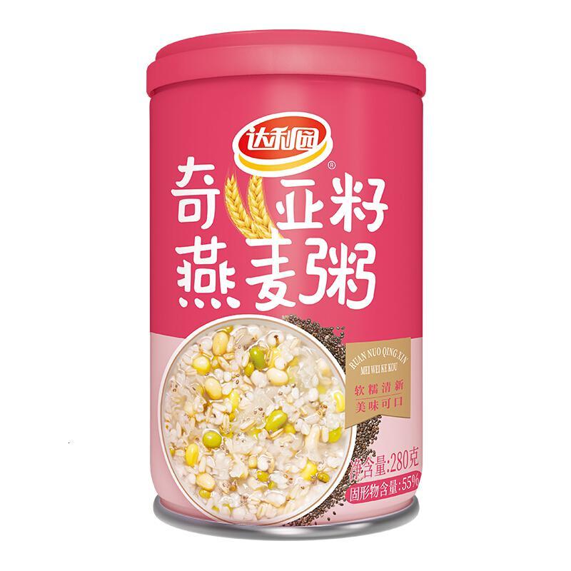 达利园 奇亚籽燕麦粥 八宝粥 280g*12罐(1000箱起订)