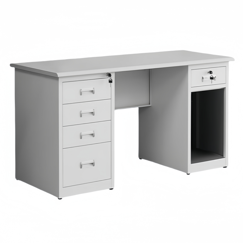 攸形钢制阅览桌1400*700*750mm张高清大图