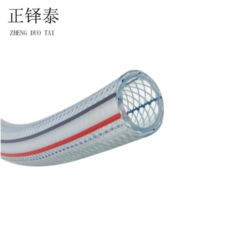 正铎泰 无味加厚 透明塑料水管 蛇皮管1寸 内径25mm 30米/卷高清大图