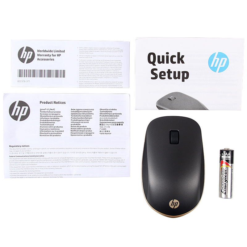 惠普(HP)Z5000 深灰 W2Q00AA 蓝牙鼠标