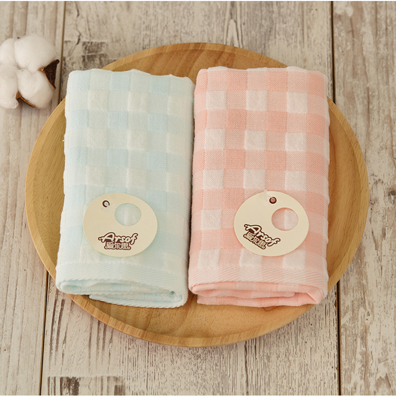 恋名媛棉四层纱布童巾宝宝可爱小毛巾儿童手帕棉柔软吸水洗脸面巾