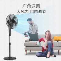 美的(Midea) 电风扇遥控落地扇静音家用摇头定时扇大风力立式电扇