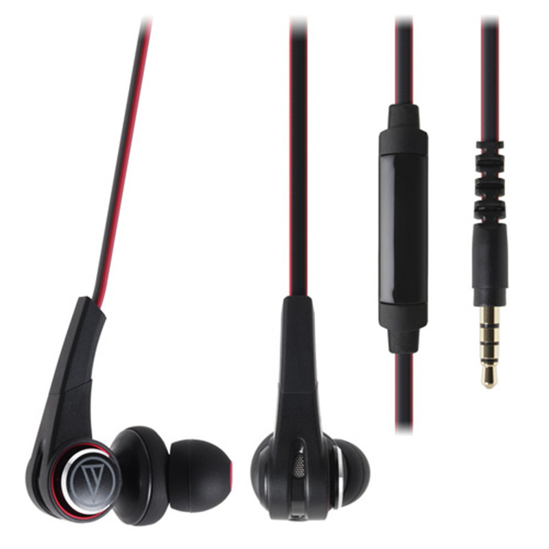 铁三角(audio-technica)ATH-CKS770iS 智能手机耳麦入耳式耳机 黑色