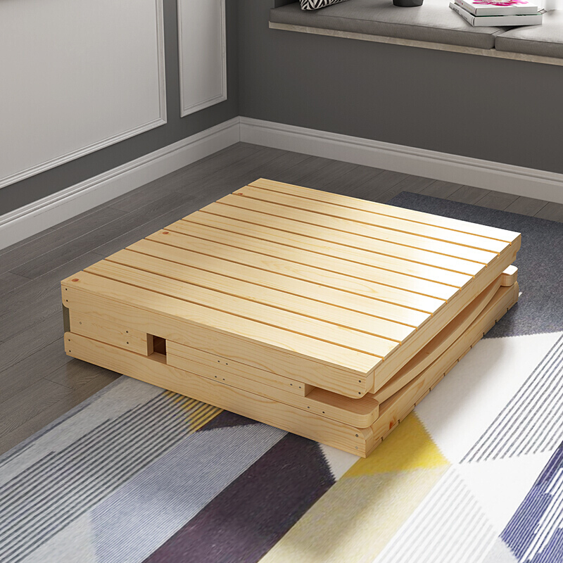 三圣 折叠床实木折叠床拼接床单人床双人床家用1.5米简易1.2米房单人省空间医院陪床午休床高清大图