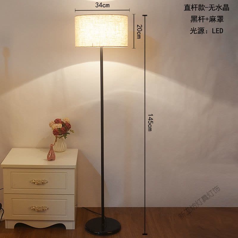 苏宁放心购 钓鱼灯落地客厅卧室书房灯创意网红遥控北欧ins风立式台灯图片