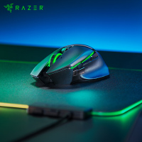 雷蛇 Razer 巴塞利斯蛇终级版-含充电底座 游戏无线多模鼠标20000DPI RGB幻彩灯效 标配