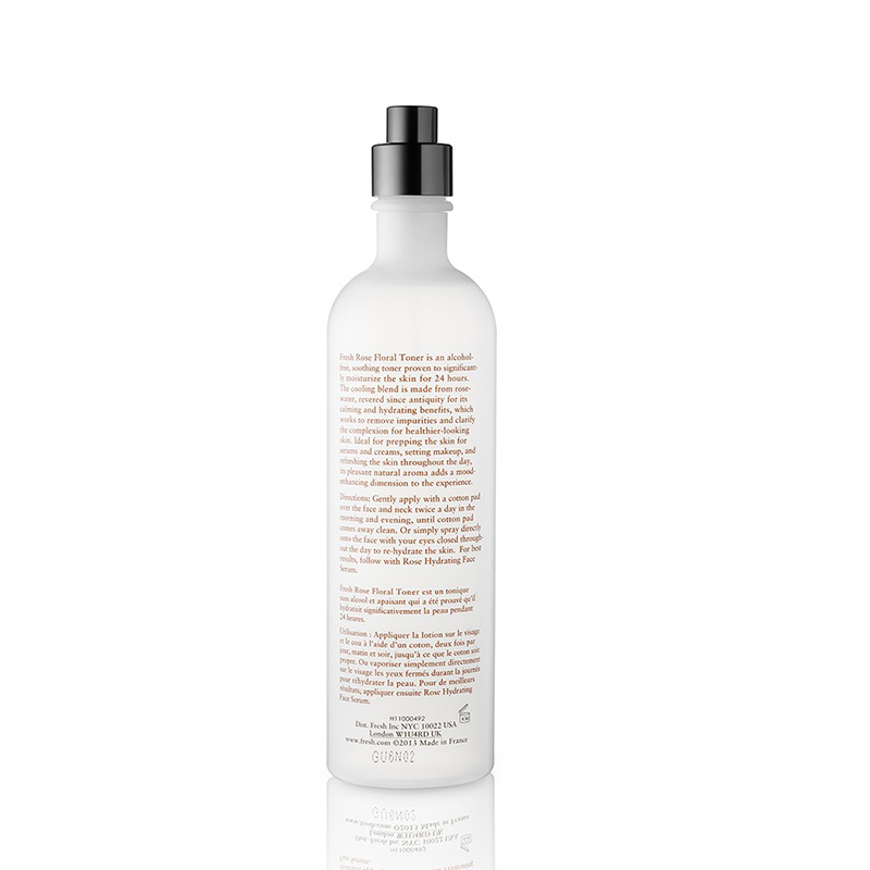 馥蕾诗(FRESH)玫瑰润泽保湿舒缓花水250ml (又名:玫瑰润泽保湿花水)爽肤水 柔肤水 补水保湿
