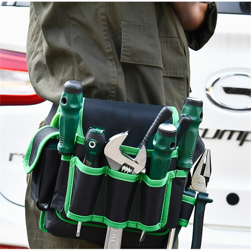 多功能电工工具包男大号帆布维修腰带式古达便携耐磨袋工具腰包小加厚