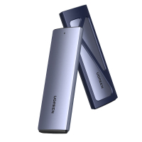 绿联（UGREEN） M.2 NVMe/SATA双协议硬盘盒 Type-C3.2移动固态硬盘盒电脑接SSD机械硬盘盒子
