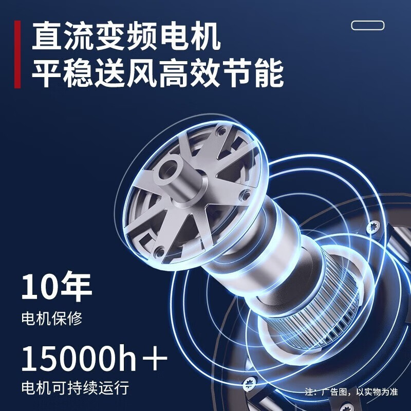 美的 FC90EDRL 隐形叶吊扇灯 单位:台 //高清大图
