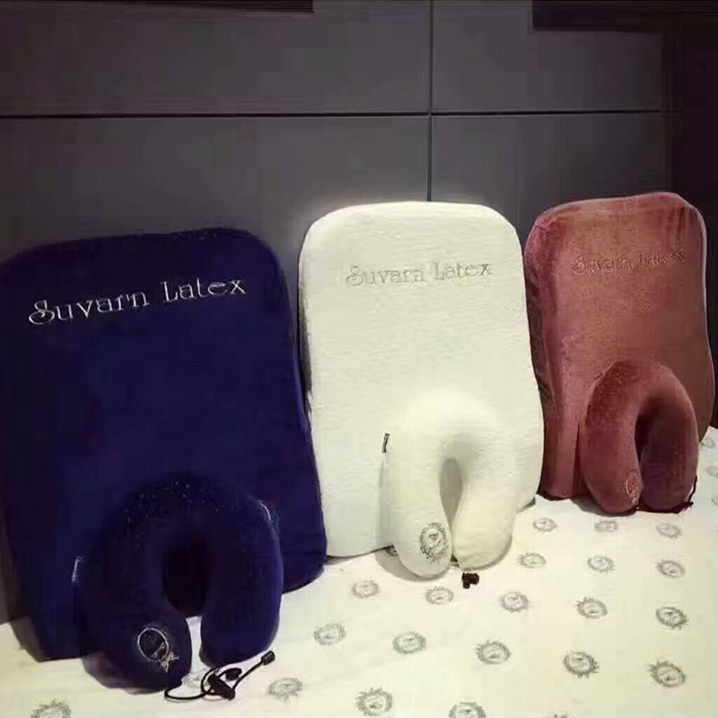 素万Suvarn Latex泰国天然乳胶家纺床上用品枕芯枕头春季夏季秋季冬季多功能枕SV-C护腰坐垫靠