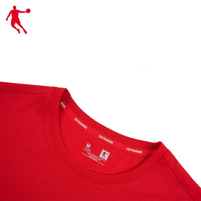 乔丹运动t恤衫针织短袖t恤衫圆领短t男女同款团建旅行短袖khs23221357