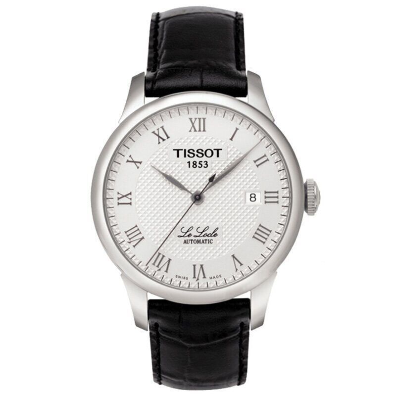 天梭(TISSOT)瑞士品牌 力洛克系列 商务休闲情侣款全自动机械表