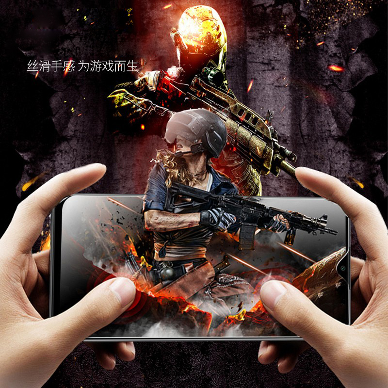 [买2送手机壳]轻万适用红米9钢化膜非全屏高清透明防摔贴膜redmi9手机红米 9保护膜全玻璃高清大图