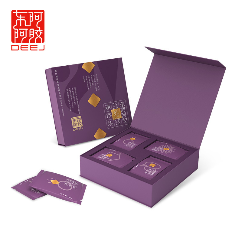 东阿阿胶 速溶块3g*16块/盒(48g) 阿胶块 DEEJ 官方旗舰店