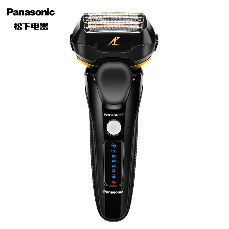 松下(Panasonic)电动剃须刀往复式刮胡刀创新智能5刀头磁悬浮马达高端尊享送男士男友老公爸爸生日礼物ES-LV5A