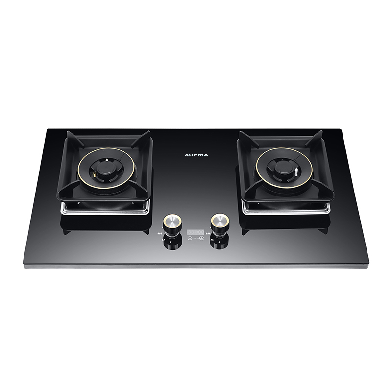 澳柯玛燃气灶定时双灶钢化玻璃天然气煤气管道大火力大开孔尺寸-液化