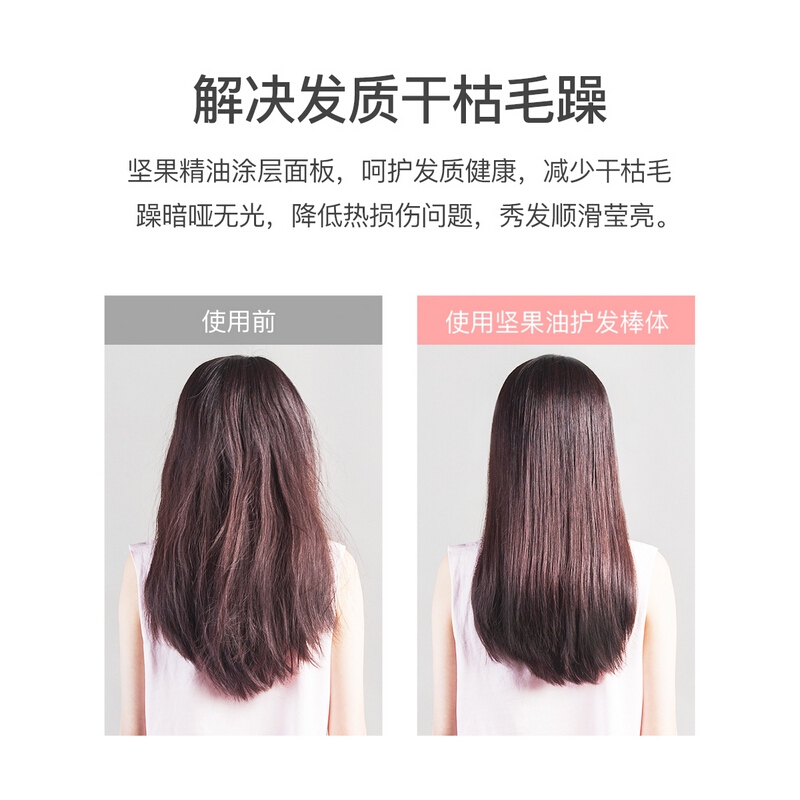 雷瓦（RIWA）卷发棒 夹板直发夹 卷直两用 内扣直发卷发 刘海迷小型大卷懒人神器直板夹卷直发器 RB-809