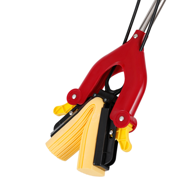 美丽雅maryya 双飞燕胶棉拖把 家用懒人拖把 对折挤水 PVA拖把及拖把头 国产 共2个棉头