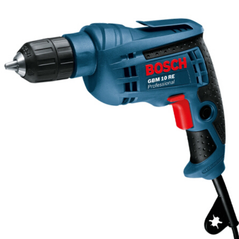 博世(BOSCH)手电钻 手枪钻带正反转 10mm GBM10RE 1台