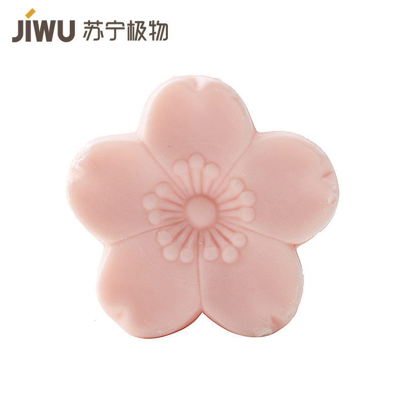 苏宁极物 日本制造樱花精油皂 樱花粉 洗脸皂洁面皂沐浴洗澡香皂洗手香皂