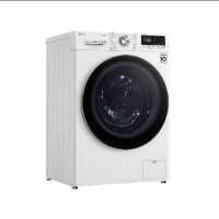 LG 新品10.5公斤FLW10G4W AI智慧变频直驱滚筒洗衣机1400转蒸汽洗PLUS除皱速净喷淋 奢华白